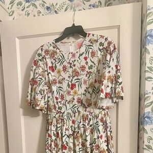 Kate Spade Lovely Dress sz L Garden Party vibes
